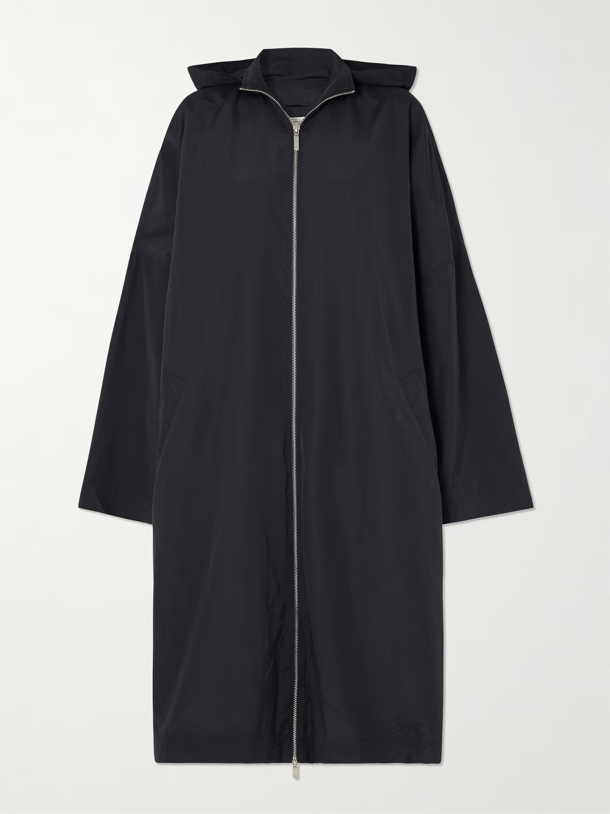 Hooded recycled-shell coat | NET-A-PORTER (US)