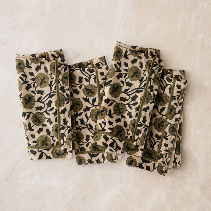 Laney Floral Napkin Sets | West Elm (US)
