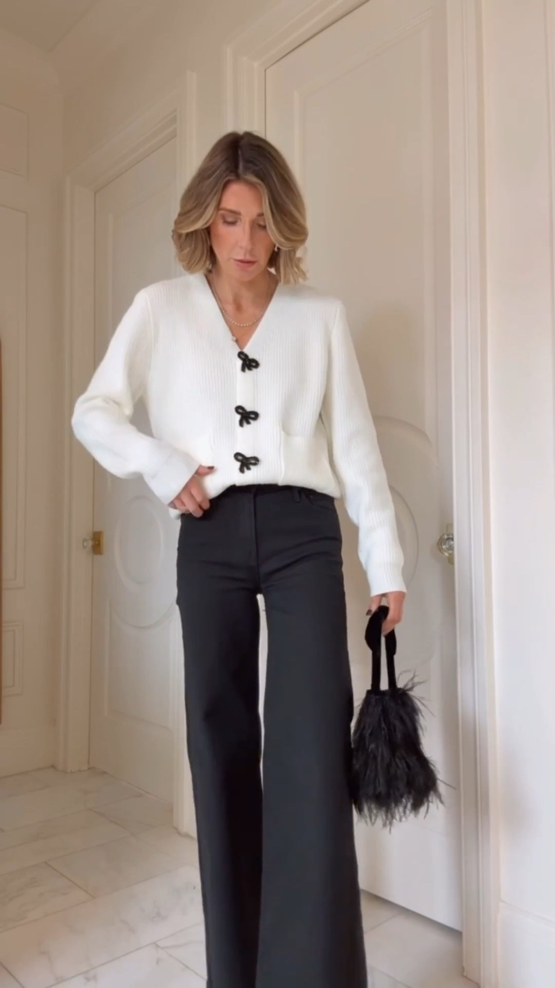 A simple yet festive way to style denim.

#LTKHoliday #LTKootd