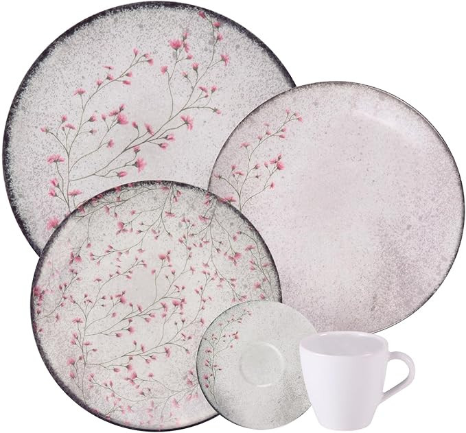 Tramontina Aparelho de Jantar Floralis em Porcelana Decorada 20 Peças | Amazon (BR)