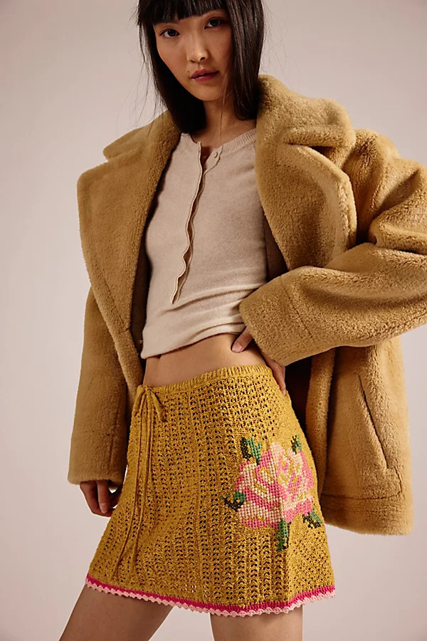 Spell Coastal Granny Mini Skirt | Free People (Global - UK&FR Excluded)