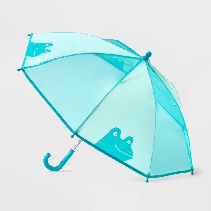 Toddler Boys' Frog Stick Umbrella - Cat & Jack™ Green | Target