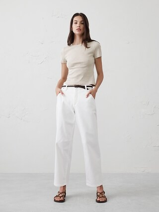 Ribbed T-Shirt | Banana Republic Factory