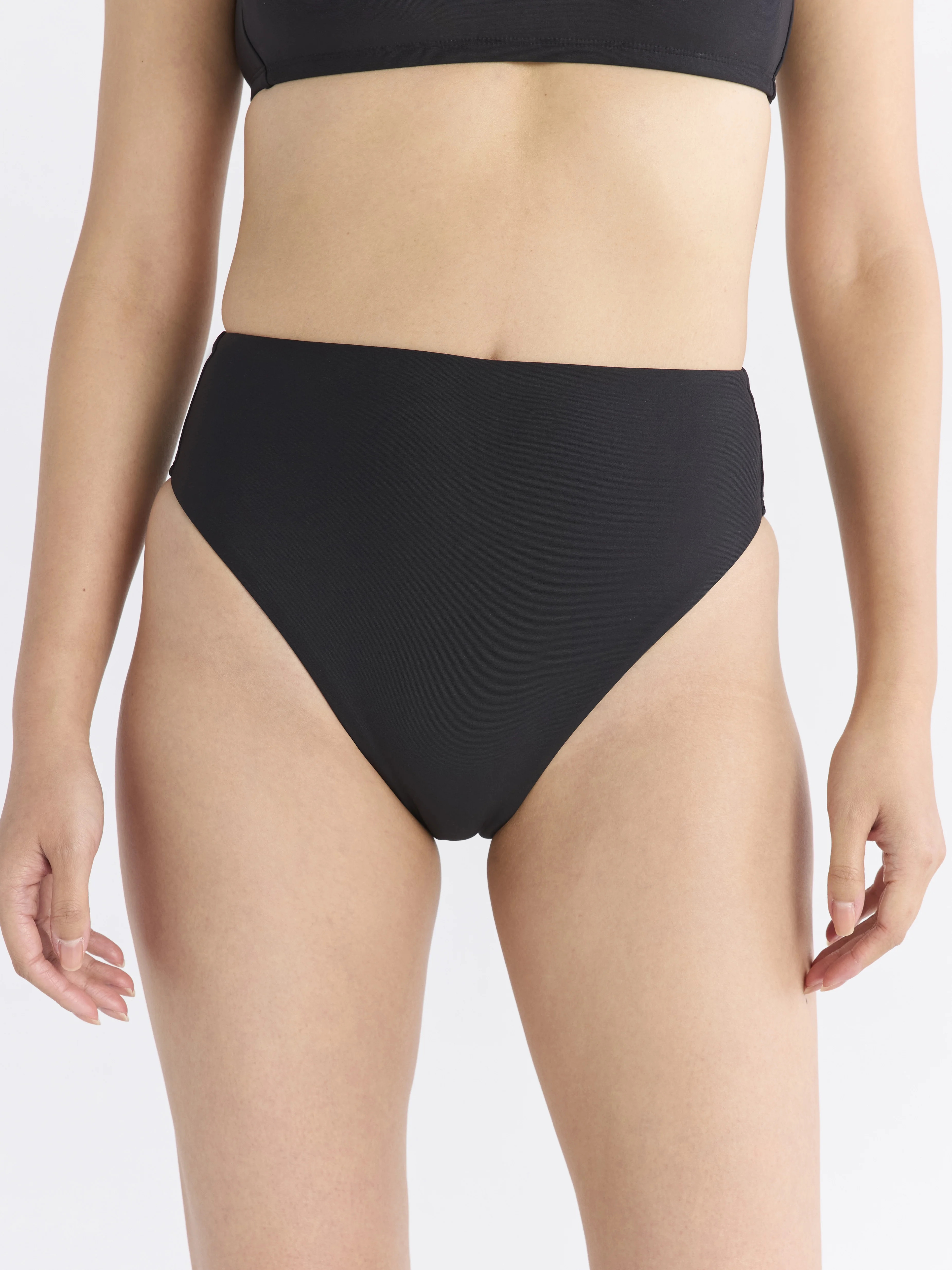Free Assembly Women's and Women’s Plus Cheeky High Waisted Bikini Swim Bottoms, Sizes XS-1X | Walmart (US)