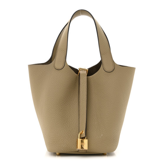 HERMES Taurillon Clemence Picotin Lock 18 PM Trench | FASHIONPHILE | FASHIONPHILE (US)