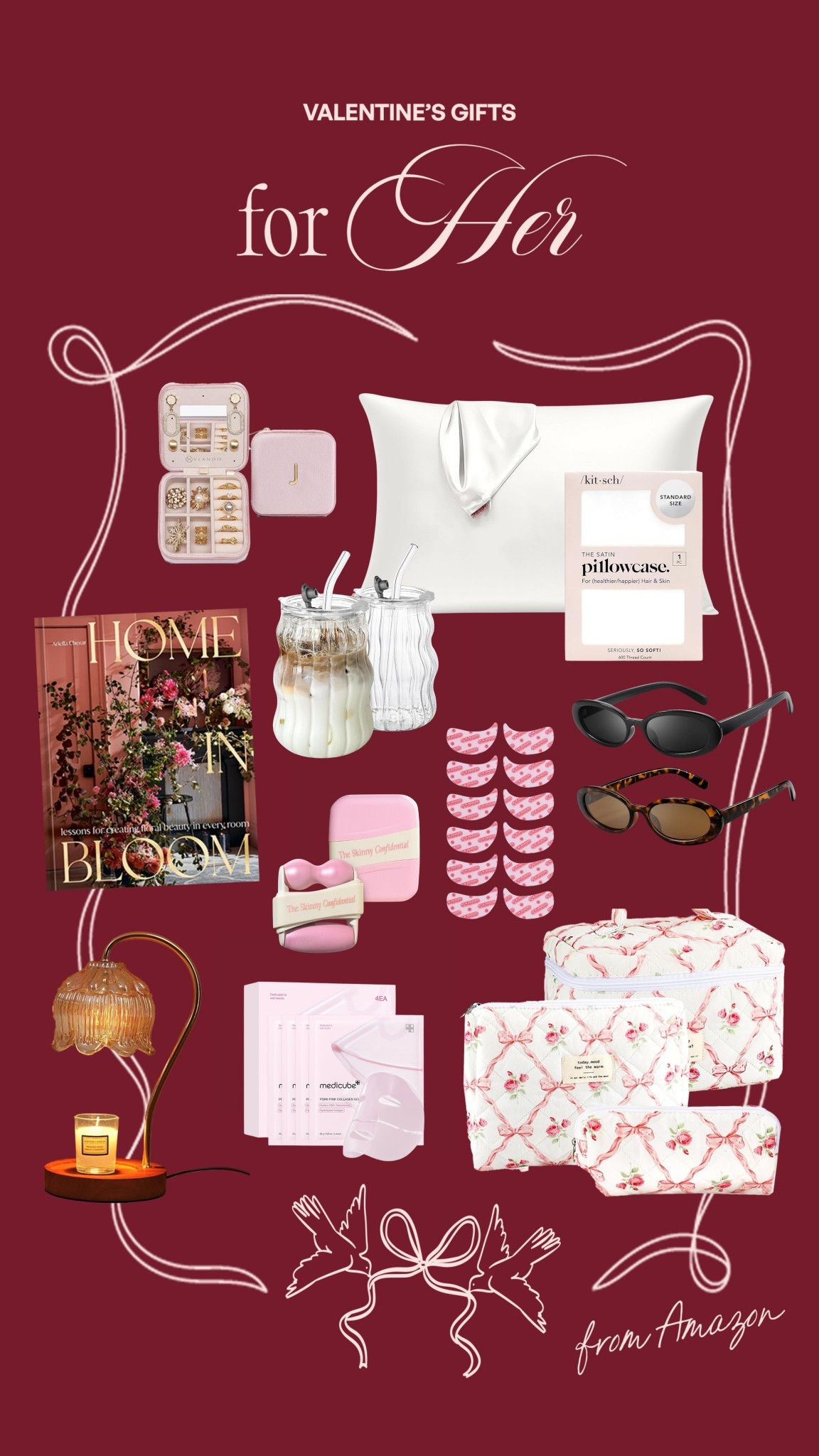 Valentines gift ideas for her💌 Everything is from Amazon 

#LTKValentine