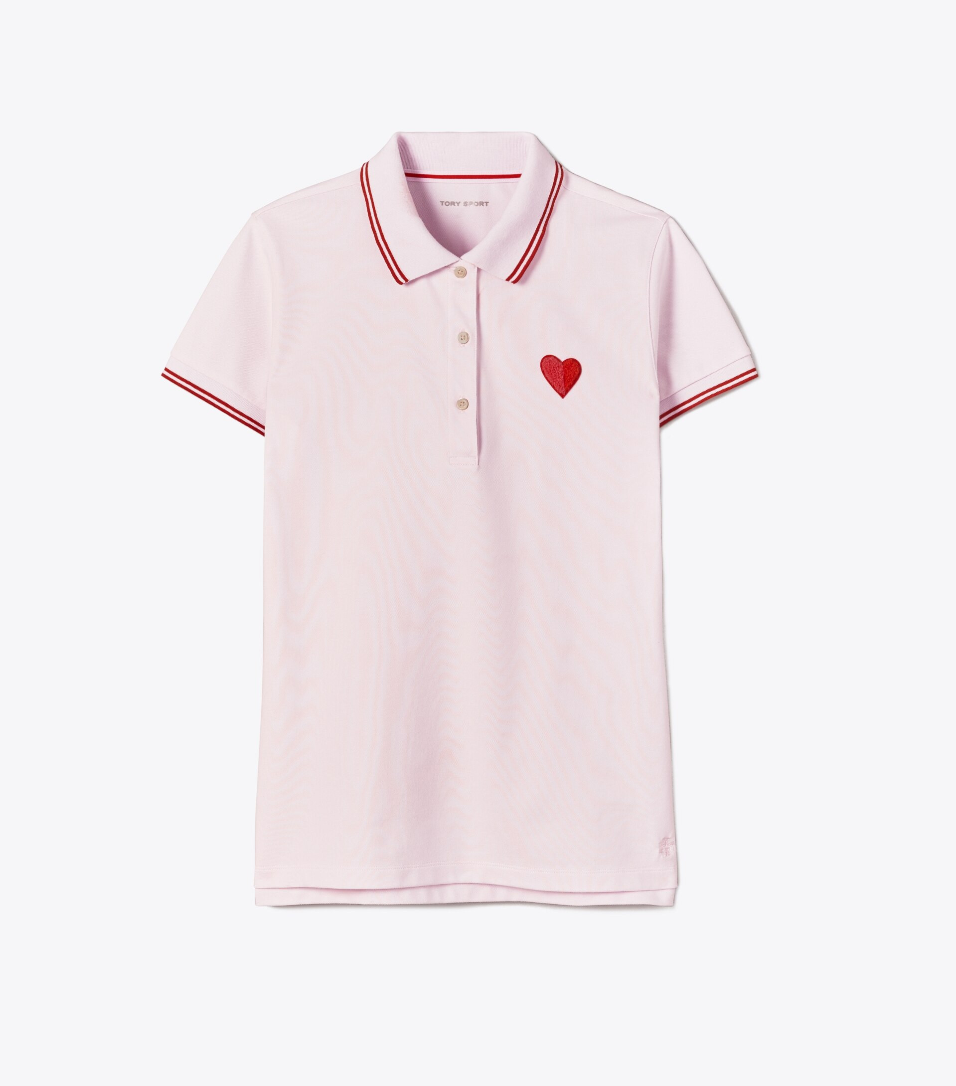 Performance Piqué Heart Polo | Tory Burch (US)