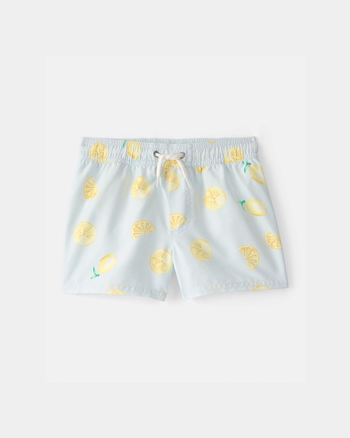 Toddler Boy Lemon Swim Trunks - Blue | Carter's Inc
