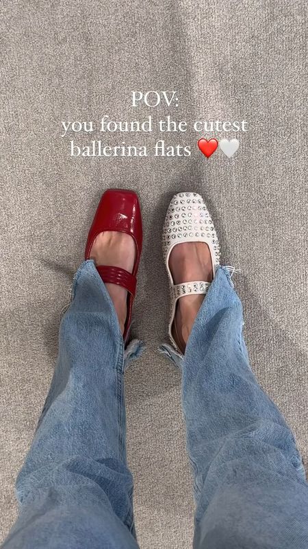 Favorite shoes for spring: red ballerina flats and ivory mary jane flats

#LTKSeasonal #LTKVideo #LTKshoecrush