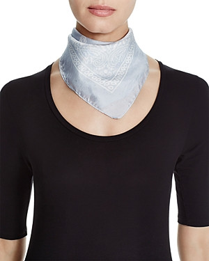 Aqua Silk Bandana | Bloomingdale's (US)
