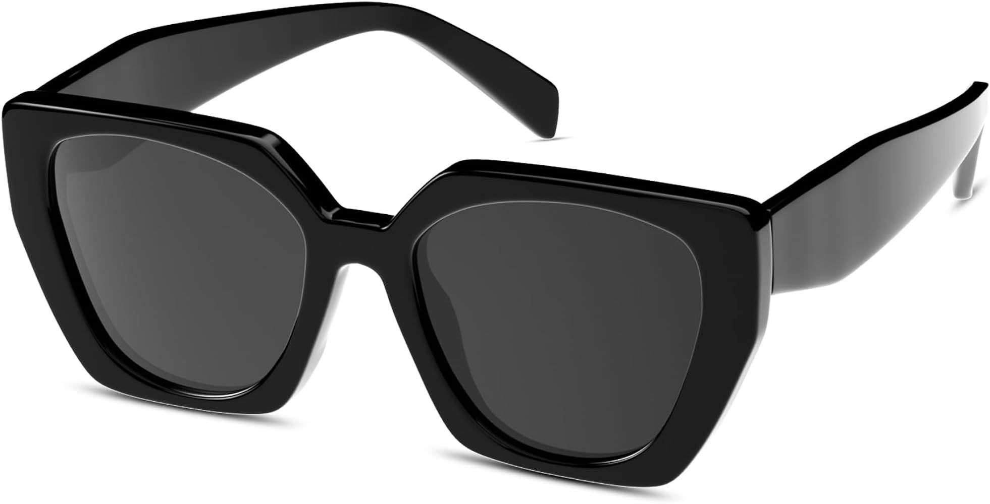 Pro Acme Retro Cateye Sunglasses for Women Oversized Shades Vintage Square Designer Trendy Sunnie... | Amazon (US)