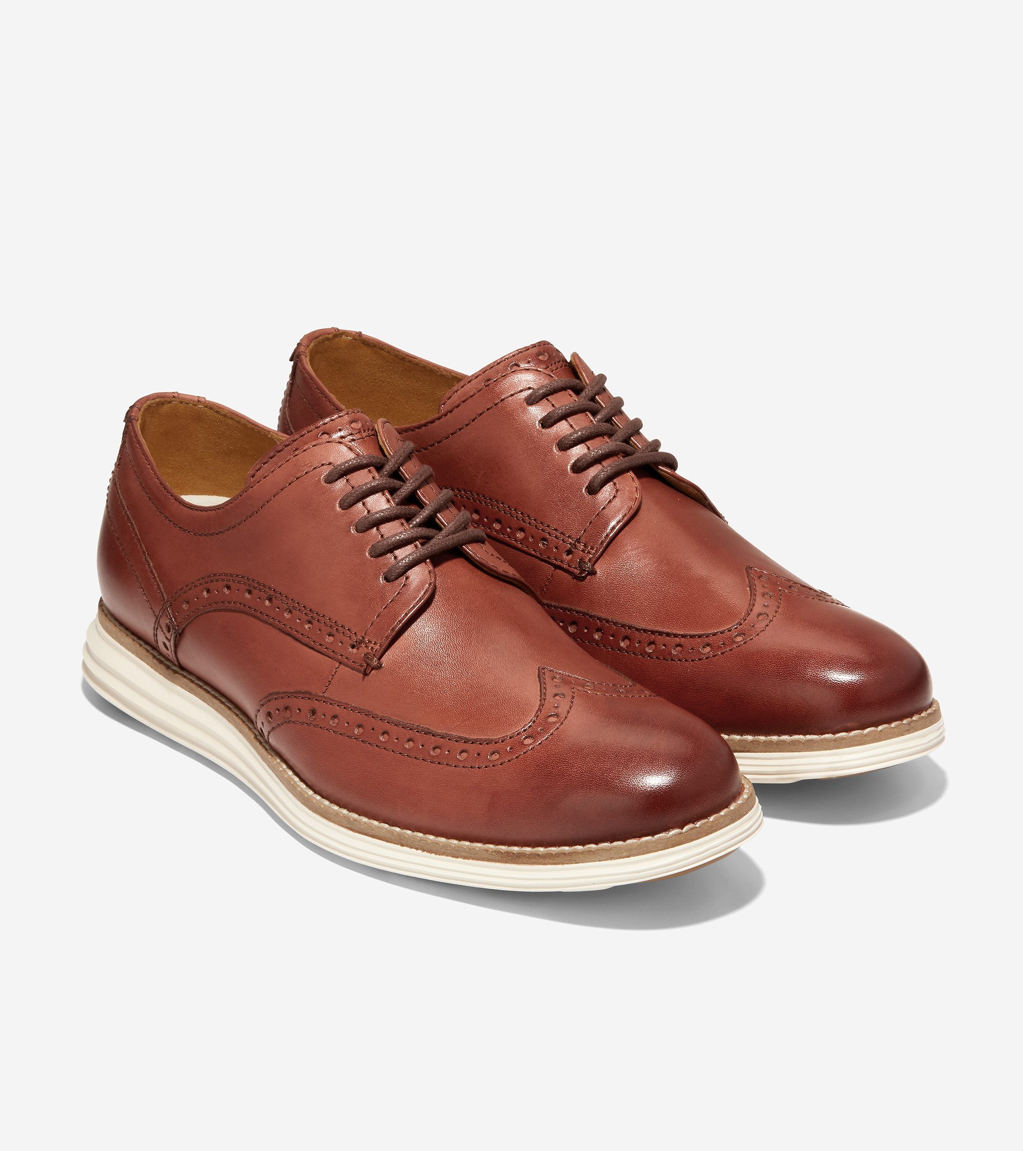 Men's ØriginalGrand Wingtip Oxford in Woodbury-ivory | Cole Haan | Cole Haan (US)