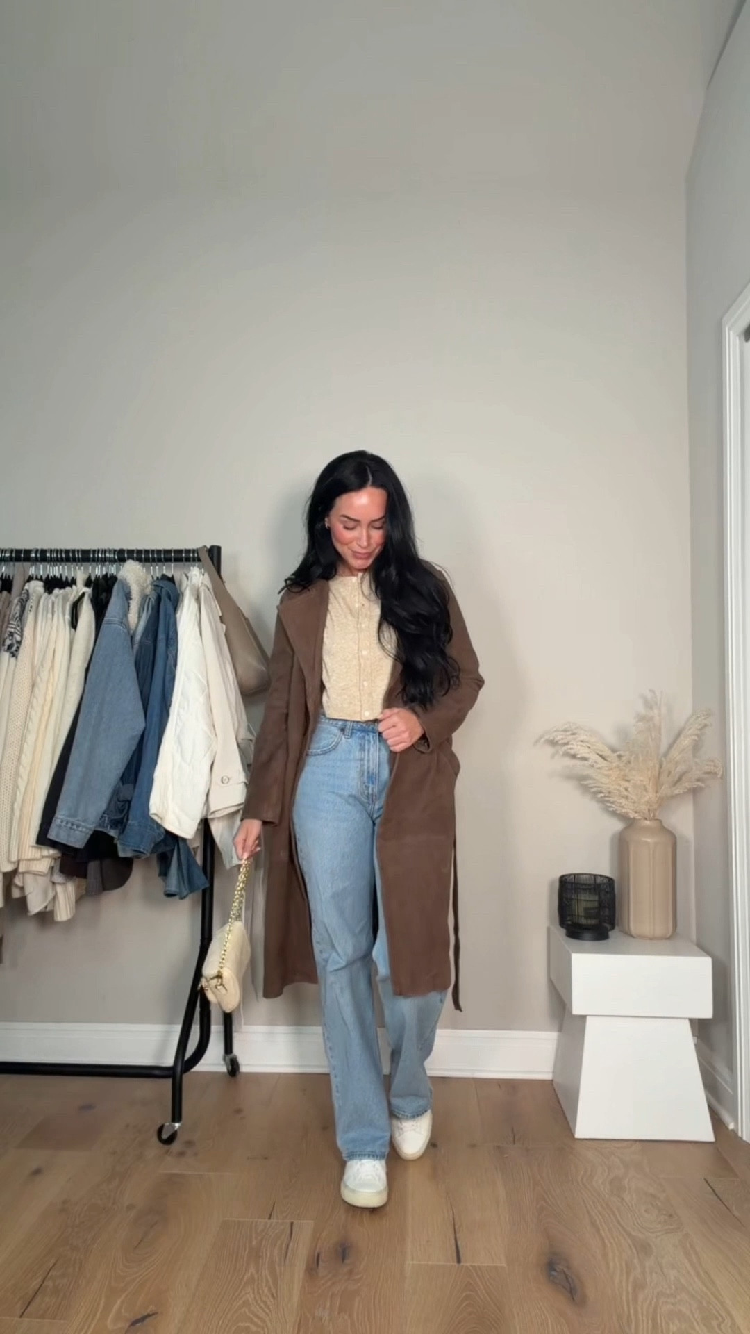 Casual OOTD ✨ And everything is on sale 😍 I’ll have it linked on my LTK! 

Sizing for reference:
5’7, 145 lbs, 32DD
Wearing size small tops, size 27 Curve Love jeans

#LTKootd #LTKgrwm #LTKSaleAlert