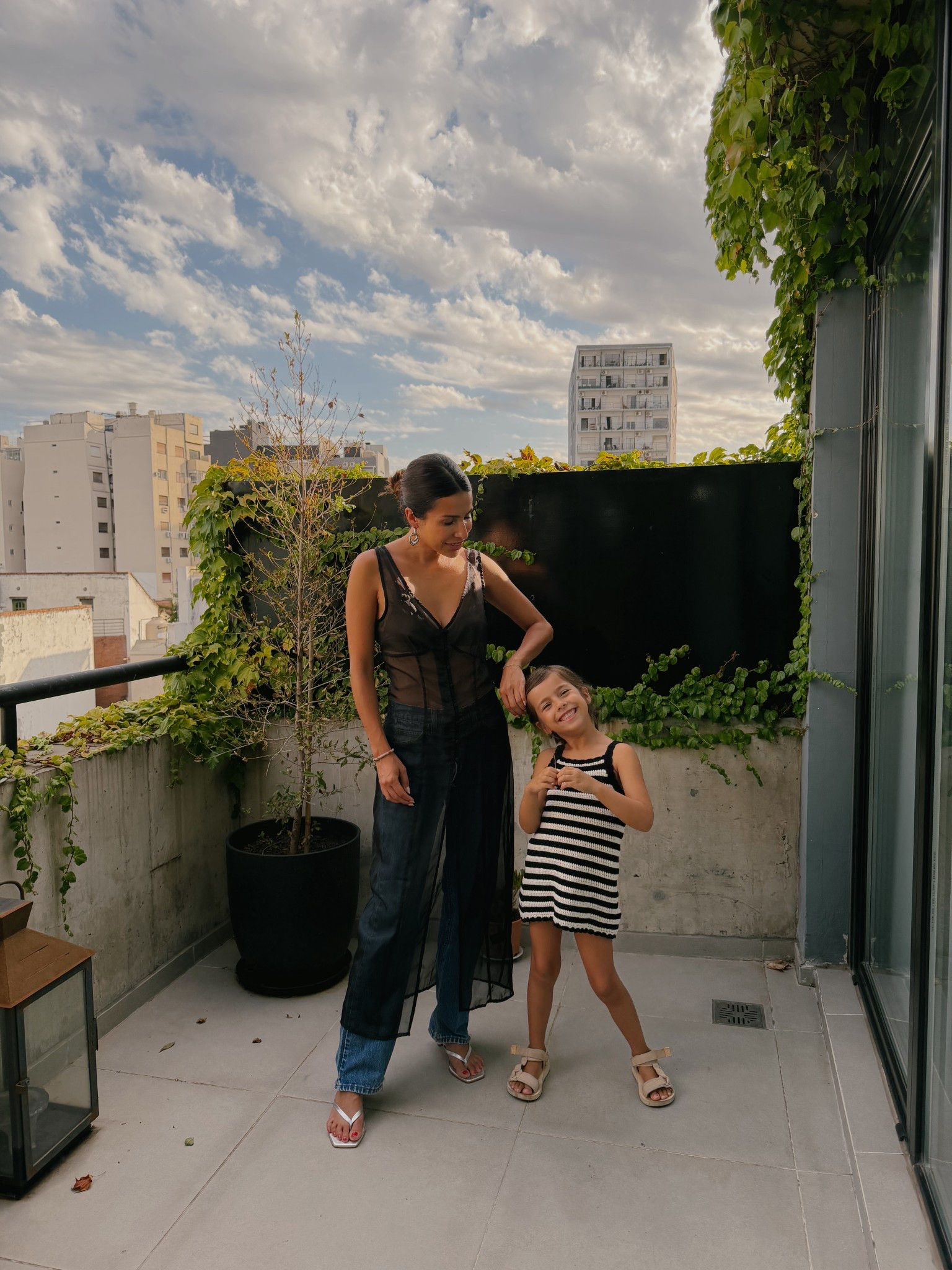 Sheer long top over jeans for night out in Argentina 

#LTKTravel #LTKKids #LTKPetite