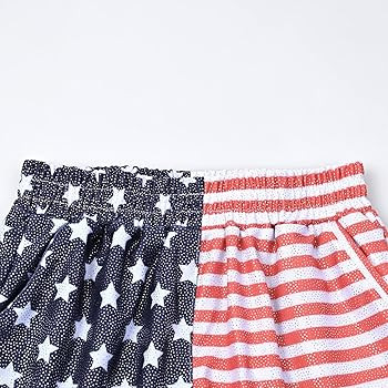 Perfashion Girls Metallic Shorts Shiny Hot Short Sparkly Party Pants &Sunglasses | Amazon (US)