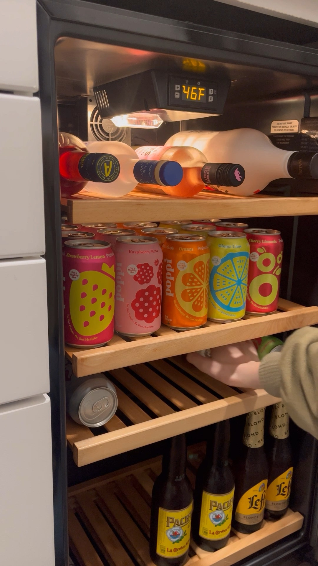 drink fridge restock ft poppi 🍓😋🍋✨ 

#LTKsalealert #LTKVideo