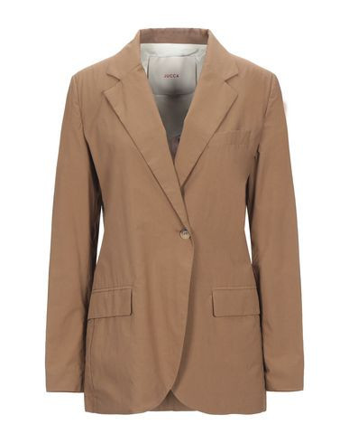 Jucca Woman Blazer Camel Size 6 Cotton | YOOX (US)