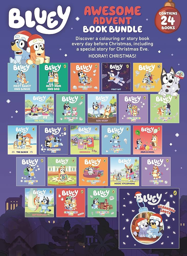 Bluey Advent Calendar Book Collection | Amazon (US)