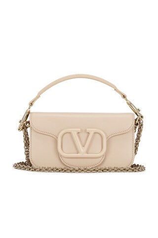 Valentino Garavani Loco Small Shoulder Bag in Rose | FWRD 