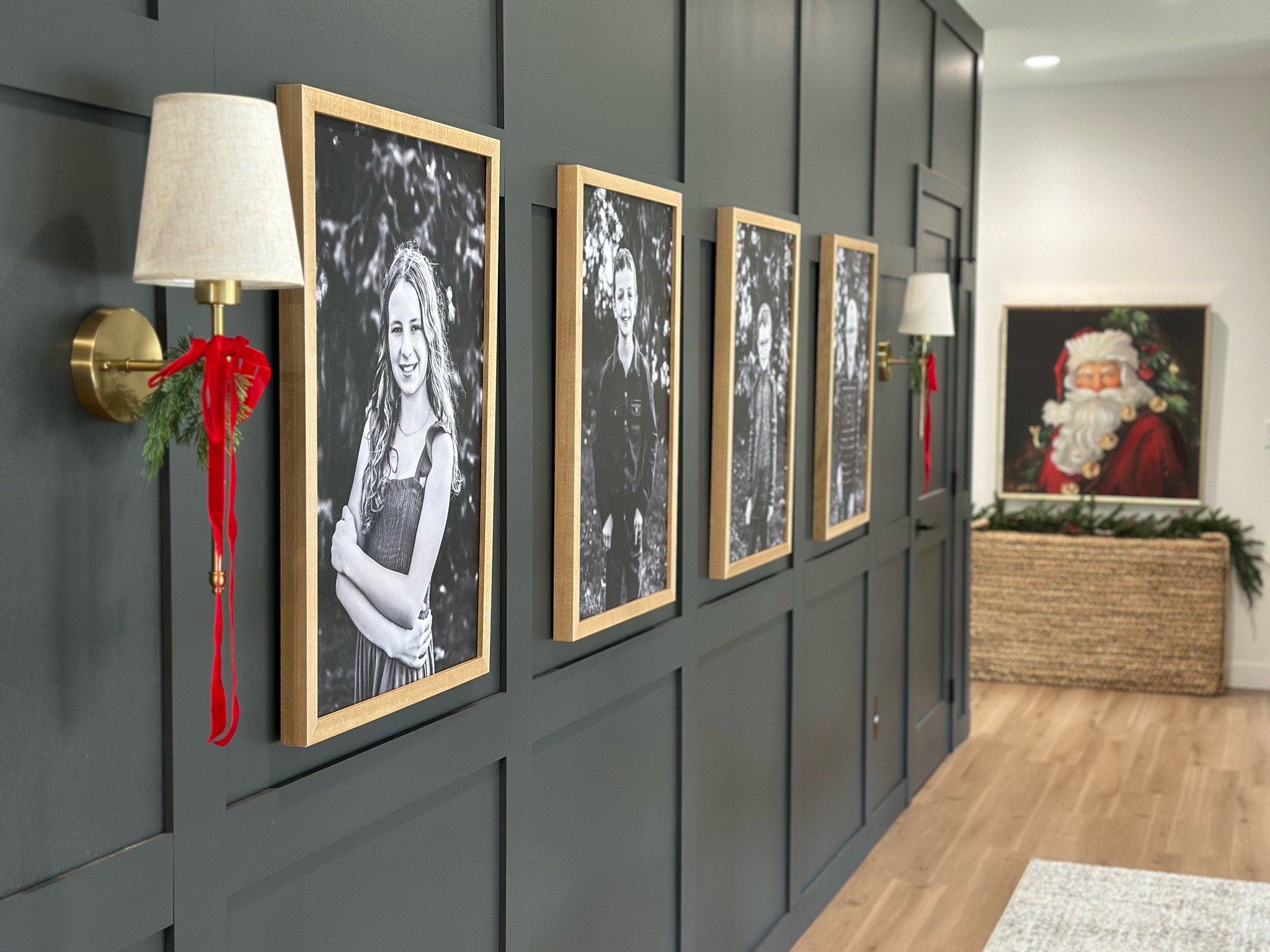 New battery-operated sconces for our accent wall. So easy to install! #amazon

#LTKSeasonal #LTKHome