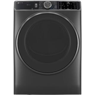GE Profile 7.8 cu. ft. Capacity Smart vented Front Load Electric Dryer in Carbon Graphite with St... | The Home Depot