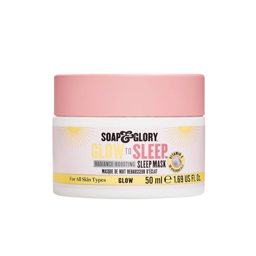 Soap & Glory Glow to Sleep Vitamin C Radiance-Boosting Sleep Mask - 1.69 fl oz | Target