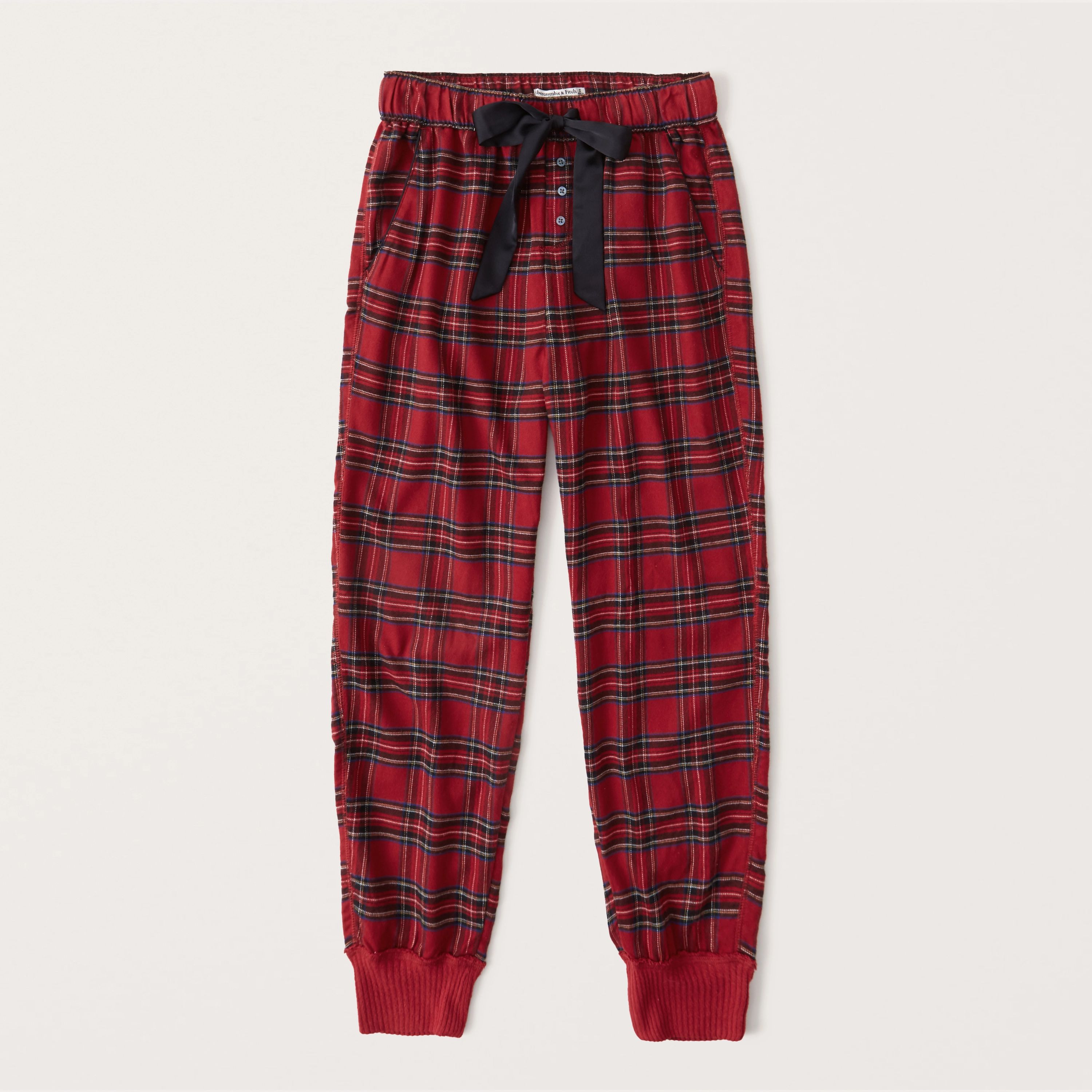 Flannel Pajama Joggers | Abercrombie & Fitch (US)