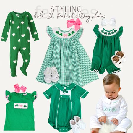 We’ve got your March 17th look covered! These fun St. Patrick’s Day looks are perfect for your little ones to celebrate!

#LTKbaby #LTKSeasonal #LTKfamily