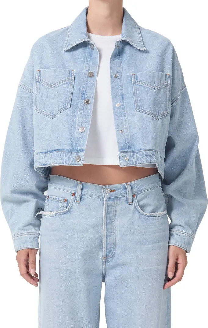 Hera Crop Denim Jacket | Nordstrom
