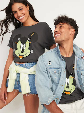 Disney&#169 Mickey Mouse Gender-Neutral Matching Halloween T-Shirt for Adults | Old Navy (US)