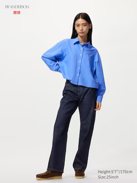 WOMEN'S JW ANDERSON STRAIGHT JEANS | UNIQLO AU | Uniqlo Australia