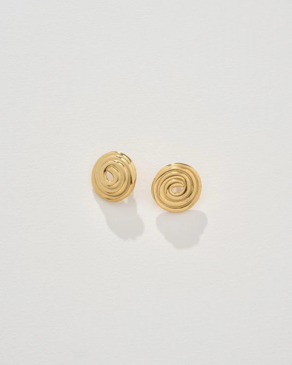 Scarlet Earrings in Gold | Reliquia Collective & Blanca