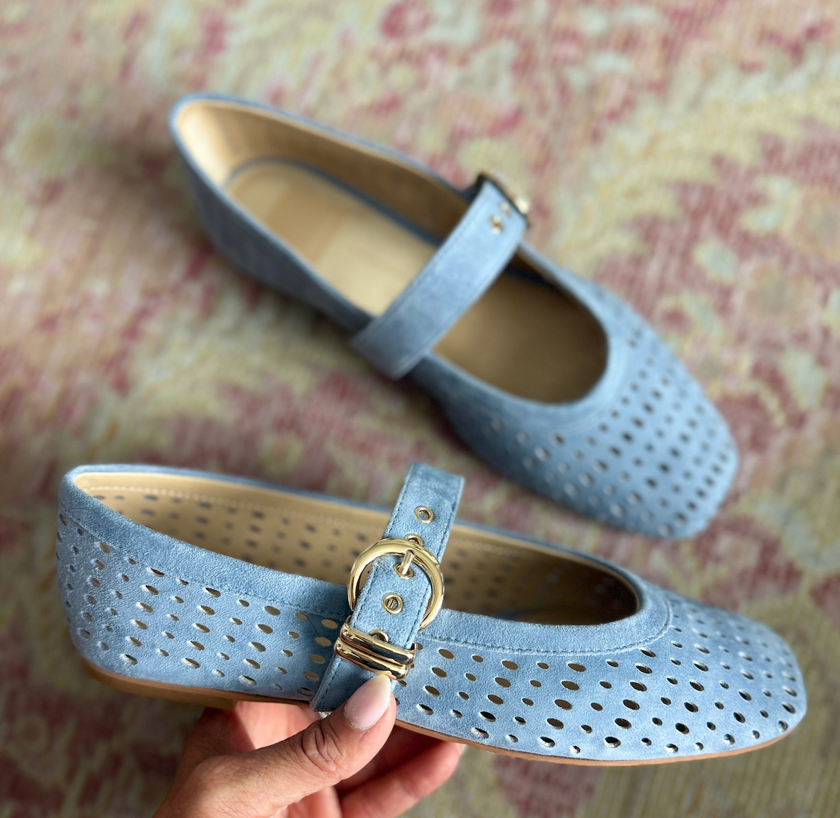 Blue flats for fall 

 