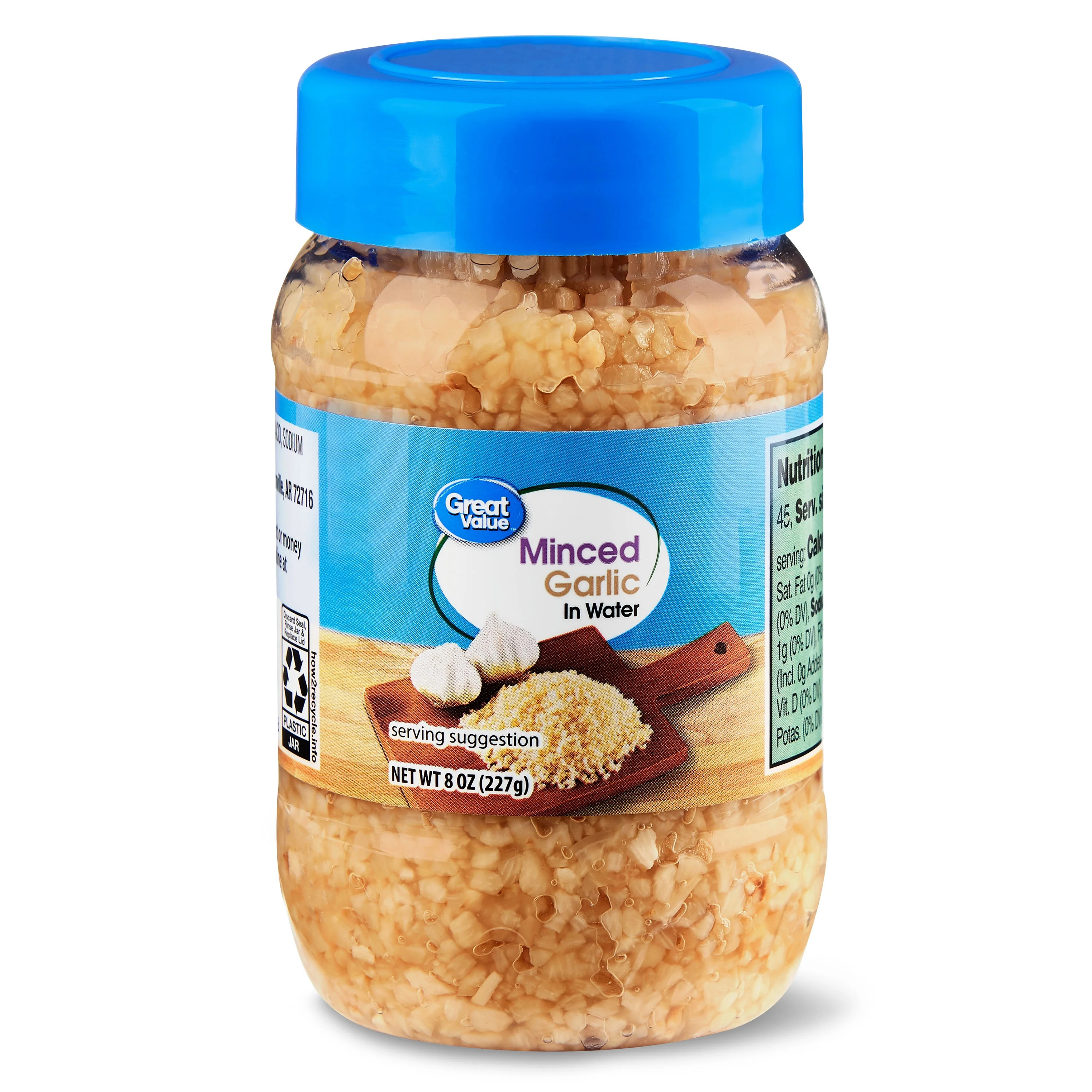 Great Value Minced Garlic, 8 oz | Walmart (US)