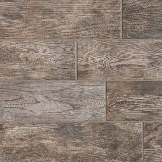 Marazzi Montagna Rustic Bay 6 in. x 24 in. Glazed Porcelain Floor and Wall Tile (14.53 sq. ft. / ... | The Home Depot