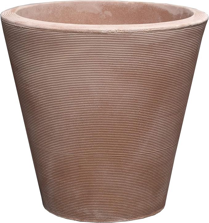 Crescent Garden Madison Planter, Double-Walled Plant Pot, 20" (Weathered Terracotta) | Amazon (US)