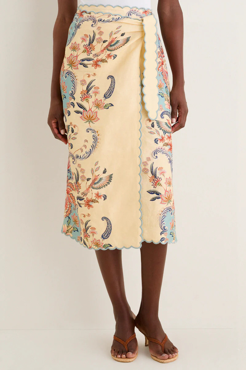 Boho Beauty Butter Midi Skirt | Tuckernuck (US)