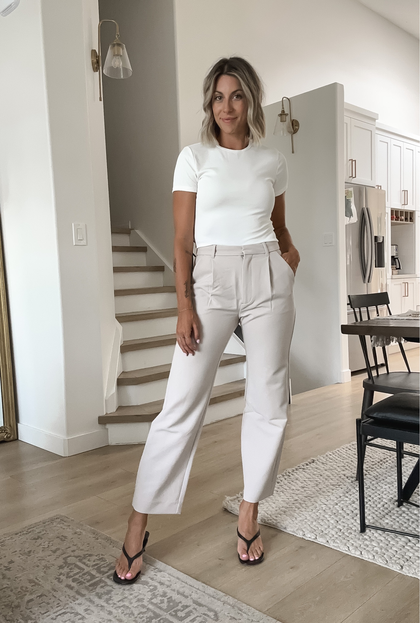 Tshirt size small 

Pants size 26 & regular length. I found them tight in the waist and too short. So I will be sizing up and getting tall next time. I’m 5’6 for reference 

#LTKsalealert #LTKstyletip #LTKunder100