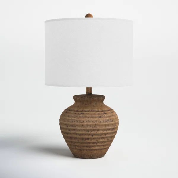 Eleanne 23" Brown Table Lamp | Wayfair North America