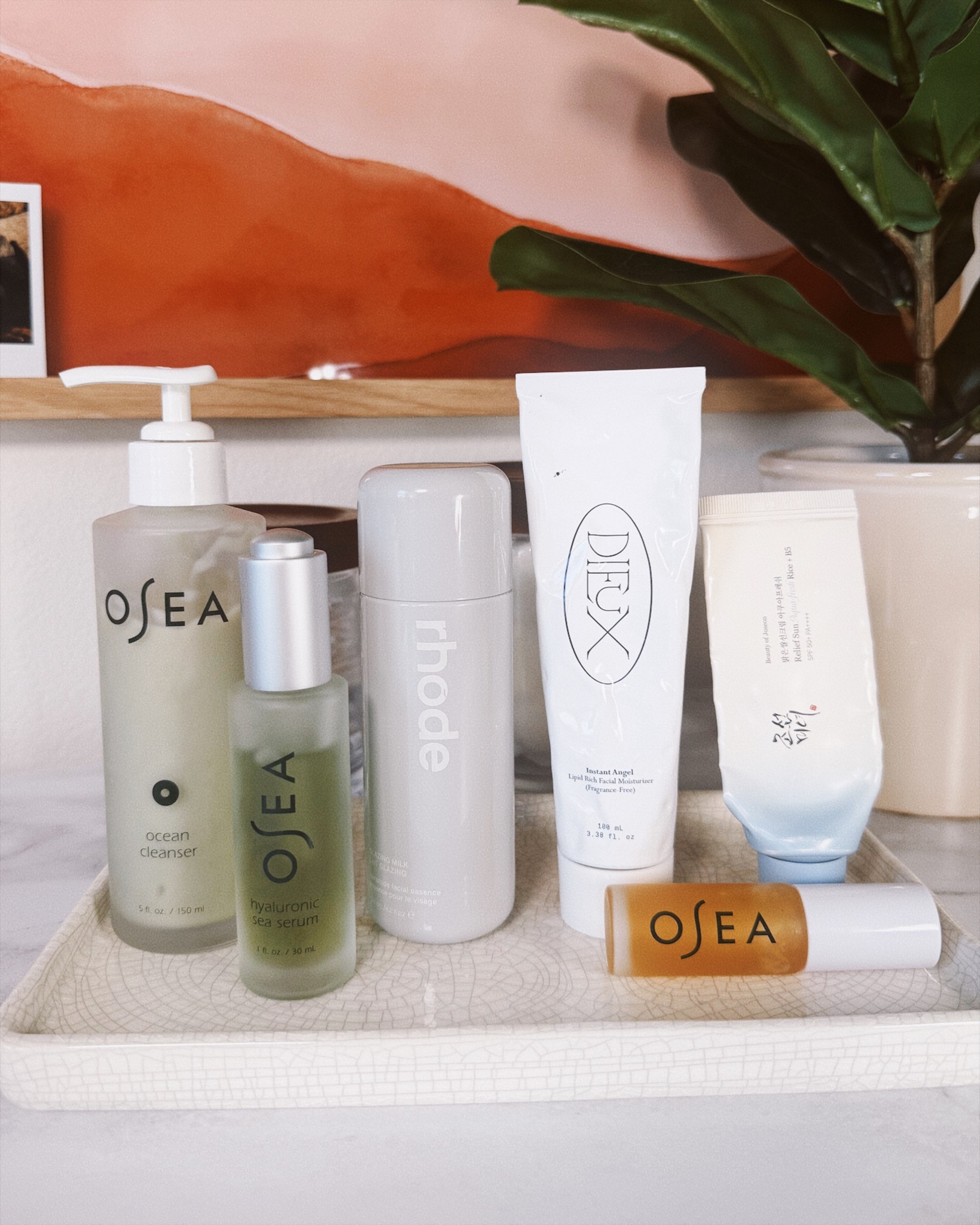 AM Skincare Routine 🌞☁️✨

I wanted to share an updated morning skincare routine for my dry, acne prone skin! I feel like my skin has never looked better than when using this routine - it’s gentle but effective and SO nourishing! 

Products from OSEA, Rhode, Dieux, Beauty of Joseon. Sephora skincare, fragrance-free, unscented, Clean Beauty, Kbeauty, korean skincare 

#LTKBeauty #LTKFindsUnder50 #LTKSeasonal