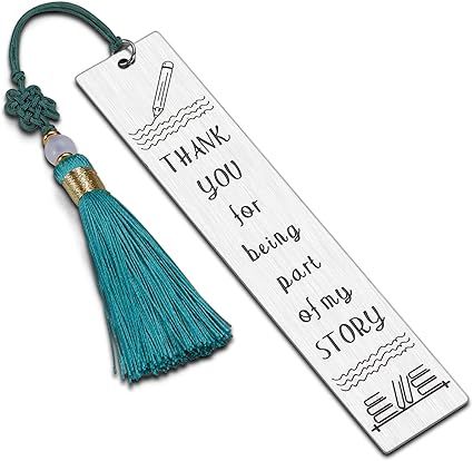 Teacher Appreciation Gifts Metal Bookmark Thank You Graduation Teachers Day Christmas Birthday Gi... | Amazon (US)