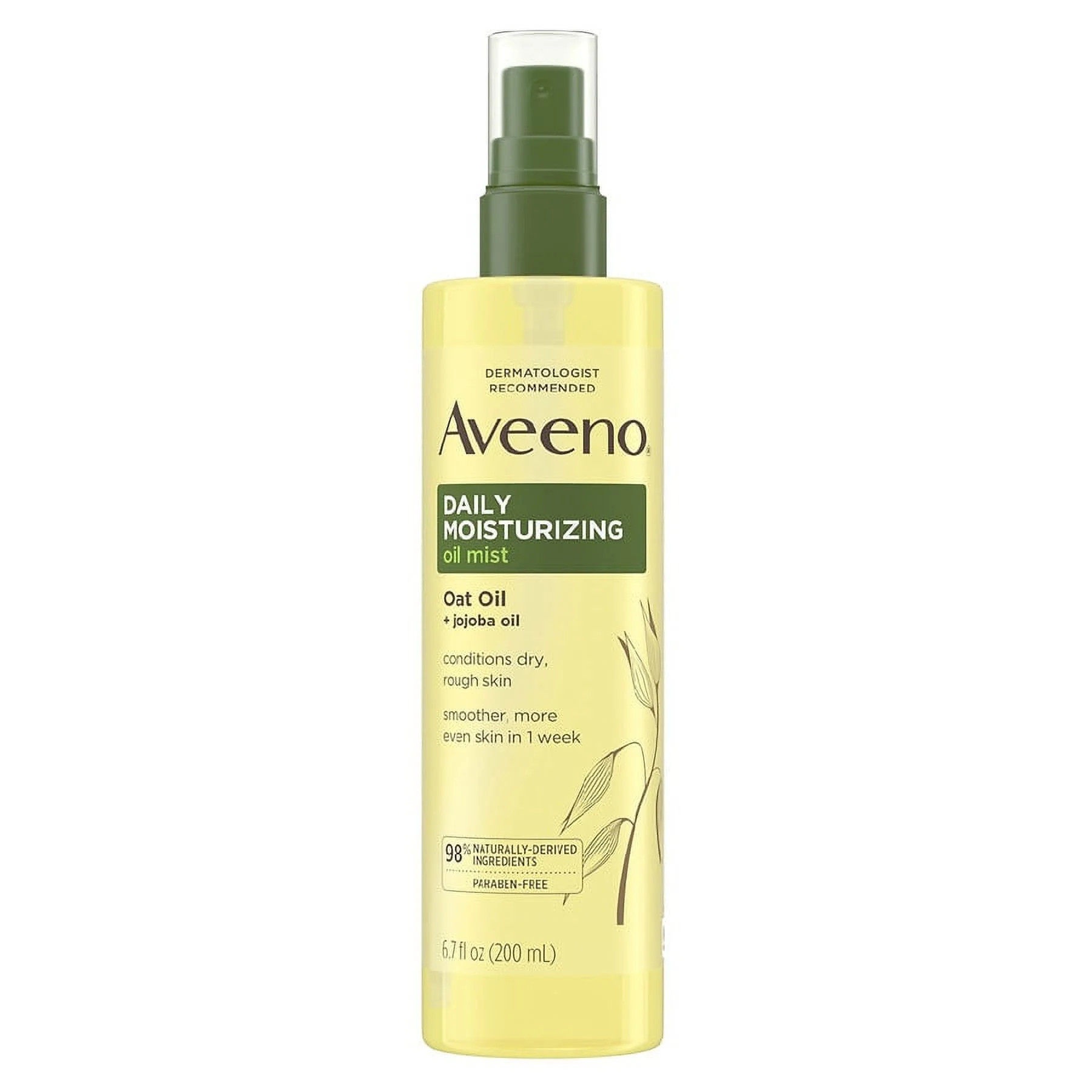 Aveeno Daily Moisturizing Body Oil Mist With Oat Oil | Walmart (US)