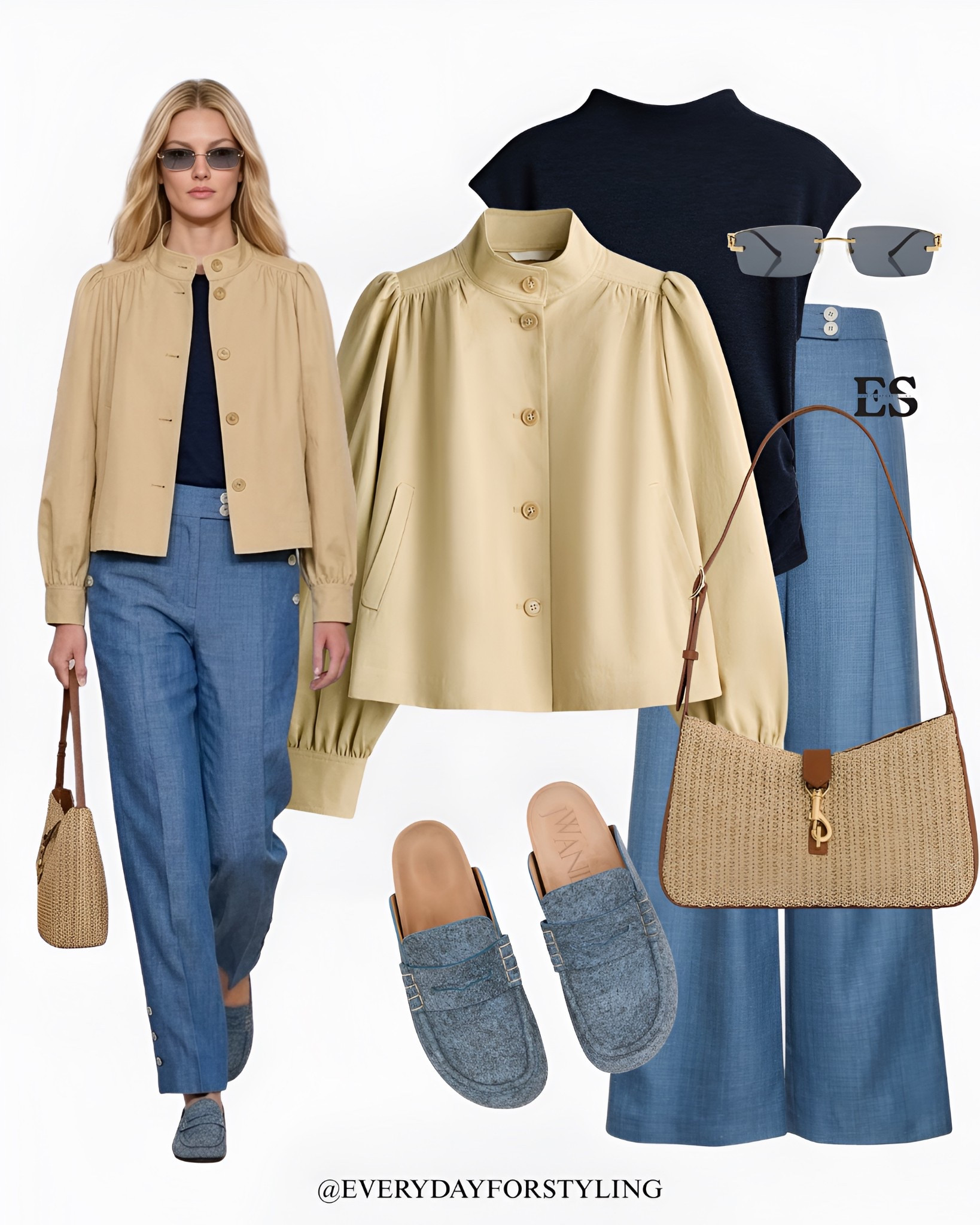 Light jacket and linen trouser with an effortless straw shoulder bag 💙

raffia bag outfit ideas, straw bag outfits women, spring outfit ideas women, raffia bag styling ideas, casual chic spring outfits, straw bag fashion women, spring accessories women, everyday outfit inspiration women, neutral outfit ideas women, minimalist spring outfits, street style spring outfits, casual fashion ideas women, woven bag outfit ideas, effortless chic outfits women, modern classic outfits women, spring casual outfits women, spring style, summer outfit ideas, how to wear, what to wear, ways to style, everydayforstyling

#zara #springoutfits, #raffiabag, #outfitinspiration, #springbagstrends, #strawbags 

#LTKootd #LTKTravel #LTKSpringSale