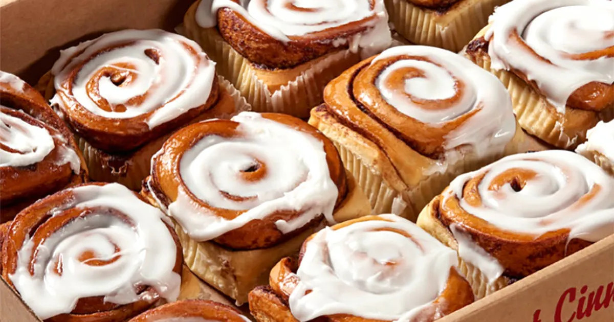 Cinnamon Rolls - 16 Pack by Grandpa's Original Morrisons Pastry | Goldbelly | Goldbelly