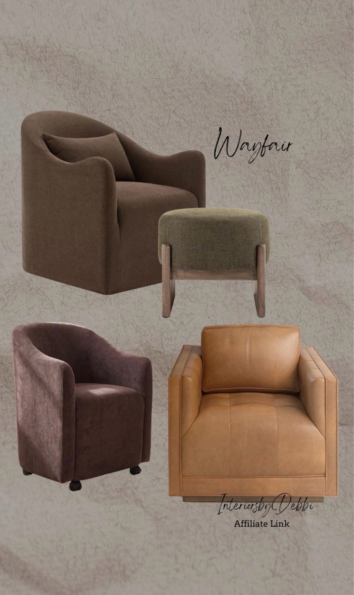 Wayfair finds
Accent chairs, ottoman, transitional home, modern decor, amazon find, amazon home, target home decor, mcgee and co, studio mcgee, amazon must have, pottery. barn, Walmart finds, affordable decor, home styling, budget friendly, accessories, neutral decor, home finds, buy new arrival, coming soon, sale alert, high end look for less, Amazon favorites, Target finds, cozy, modern, earthy, transitional, luxe, romantic, home decor, budget friendly decor #wayfair

#LTKSeasonal #LTKHome
