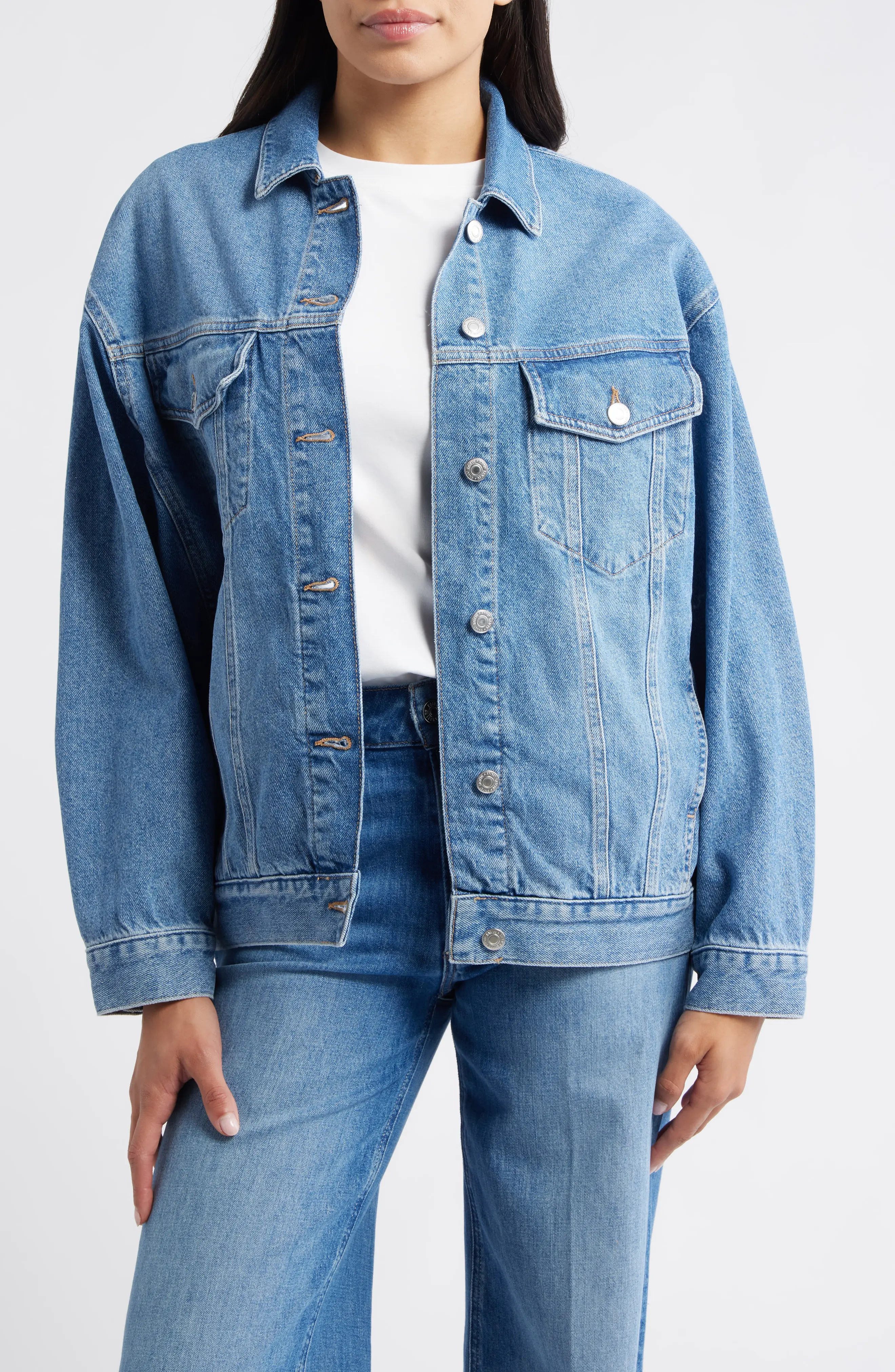Luna Denim Trucker Jacket (Women) | Nordstrom | Nordstrom