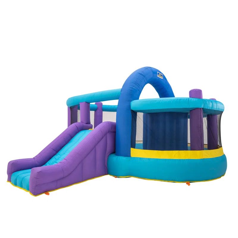 Inflatable Bounce House with Kid's Whack-A-Play, Basketball Hoop, & Lifetime Warranty on Blower | Wayfair North America
