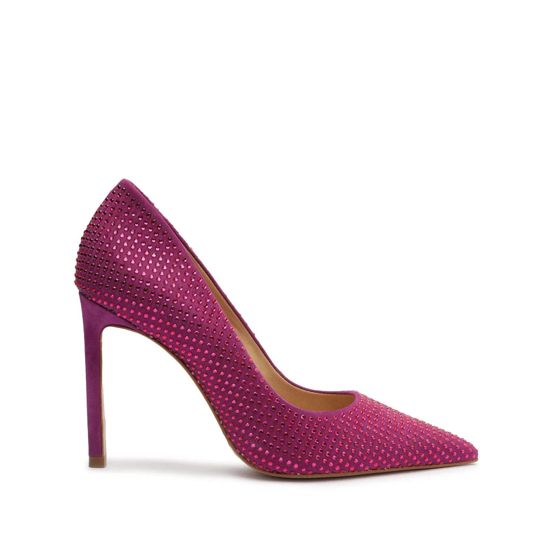 Lou Crystal Nubuck Pump | Schutz Shoes (US)