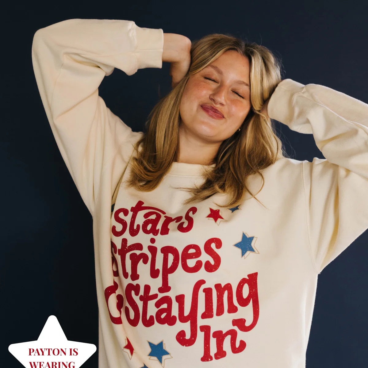 Stars & Stripes Sweatshirt | Staykation | Staykation