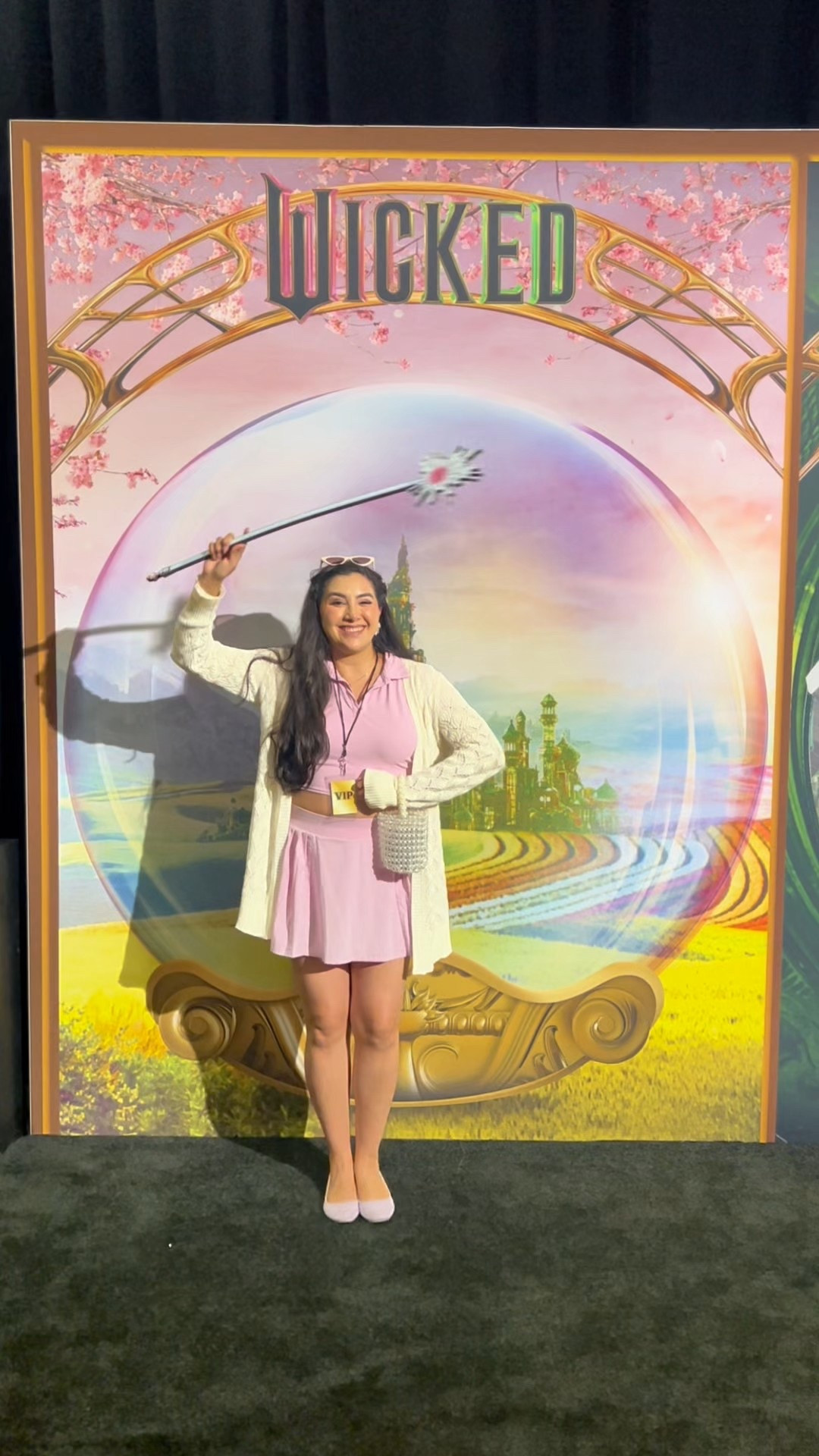 💗 👑With Wicked: For Good officially released (and so worth watching!), I wanted to share two Glinda inspired outfit bounds — one casual pink look and one glamorous pink take with that extra magical touch ✨ 

🩷💚Both are perfect options to celebrate the movie in your own style. I linked similar pieces so you can recreate whichever Glinda moment you love most. 

👑Are you choosing casual Glinda or glam Glinda?

Wicked Outfit, Glinda Outfit, Wicked for good, Angie’s Magical Style, Wicked Bound, Glinda Bound, Wicked OOTD, Glinda OOTD, Pink Glinda Outfit, Cream Cardigan, Pink skirt, Glinda Crown, Beaded handbag purse, purple flats, pink sunglasses 

#LTKTall #LTKootd #LTKBeauty